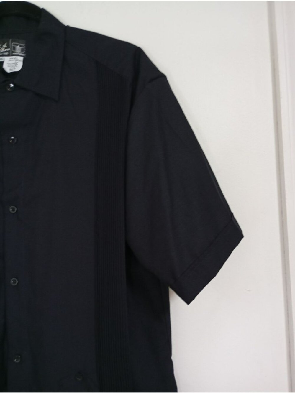 Y.A Bera Guayabera Shirt XXL Button-Up Mens Pocket Design Linen Cotton Blend - Picture 4 of 9